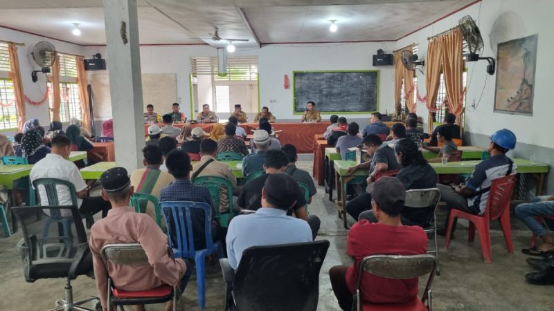 Polsek Tambang Berhasil Mengatasi Masalah Dampak Lingkungan Lewat Pendekatan Problem Solving