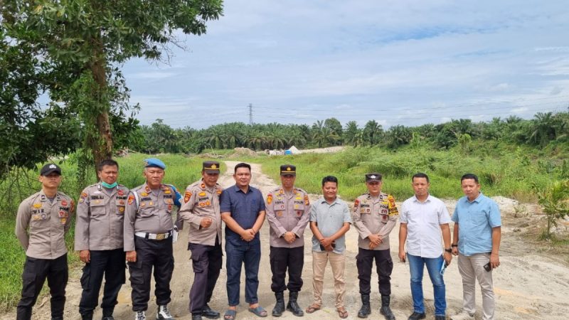 Pengecekan Aktivitas Praktek Ilegal Mining Akuari Galian C Ilegal di Wilayah Hukum Polsek Tambang