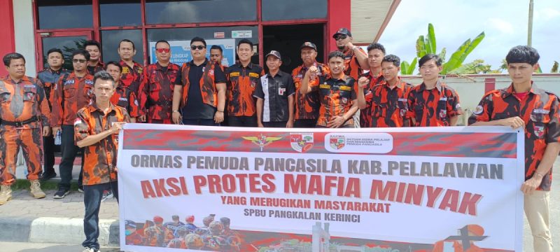 Maraknya Aksi Mafia BBM Subsidi Di Pelalawan, Ormas Pemuda Pancasila Himbau SPBU Hentikan Isi Mobil Pelangsir