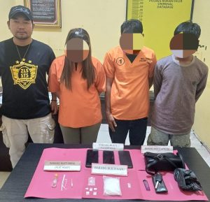 Sat Res Narkoba Polres Rokan Hilir Mengungkap Kasus Narkoba di Pematang Binjai, 3 Orang Ditangkap 