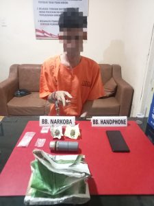 Tim Ojoloyo Satnarkoba Polres Kampar Beraksi! 0,74 Gram Sabu dan 4,50 Gram Ganja Diamankan!
