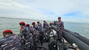 Kopaska TNI AL Mulai Cabut Pagar Laut Sepanjang 30 Km