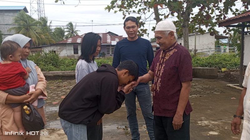 Jajaran Polsek Kakap Gerak Cepat Menangani Dugaan Peredaran Uang Palsu Yang Viral Di Pal 9.