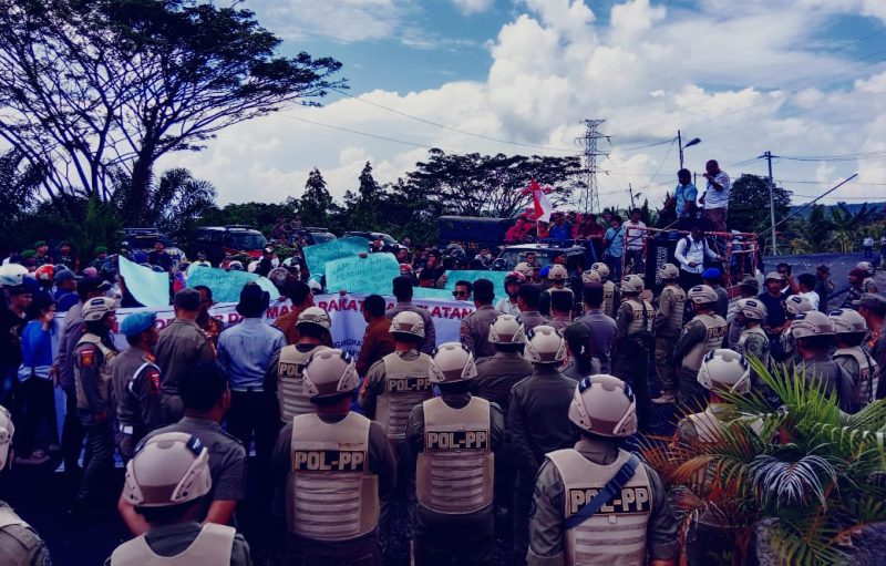 Satpol-PP Nisel Siagakan Personil Sebanyak 120 Orang Kawal Aksi Unjukrasa Damai