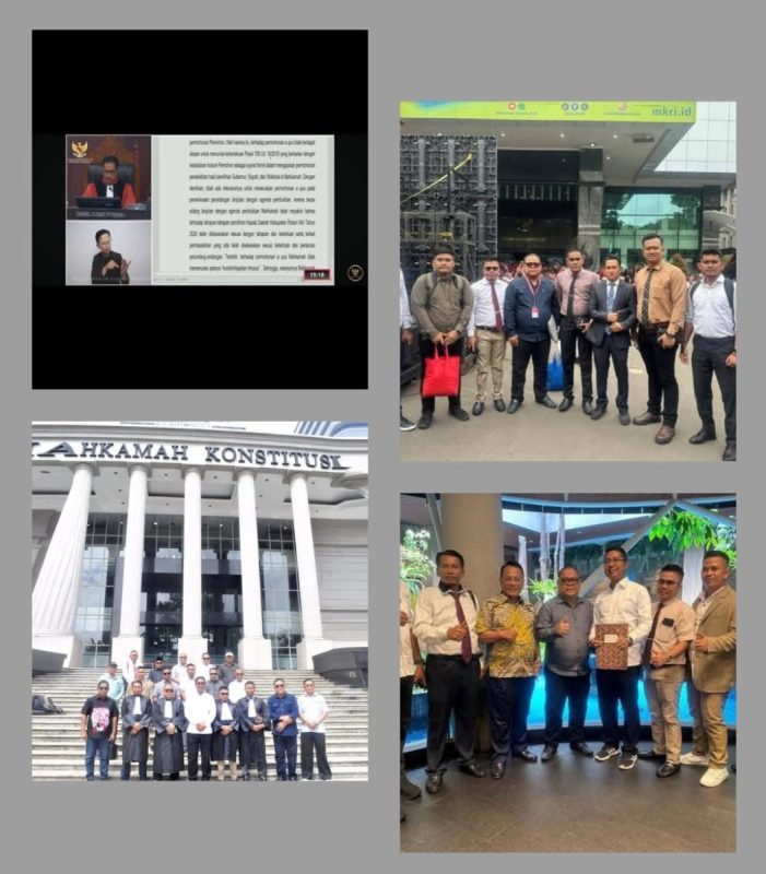 MK Tolak Gugatan Afrizal Sintong-Setiawan Dalam Sengketa Pilkada Rokan Hilir