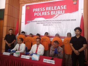 2024-2025 Polres Buru Tangani 36 Kasus, 3 Jadi Atensi Publik Yakni Kekerasan Seksual Terhadap Anak Kandung dan Anak Tiri