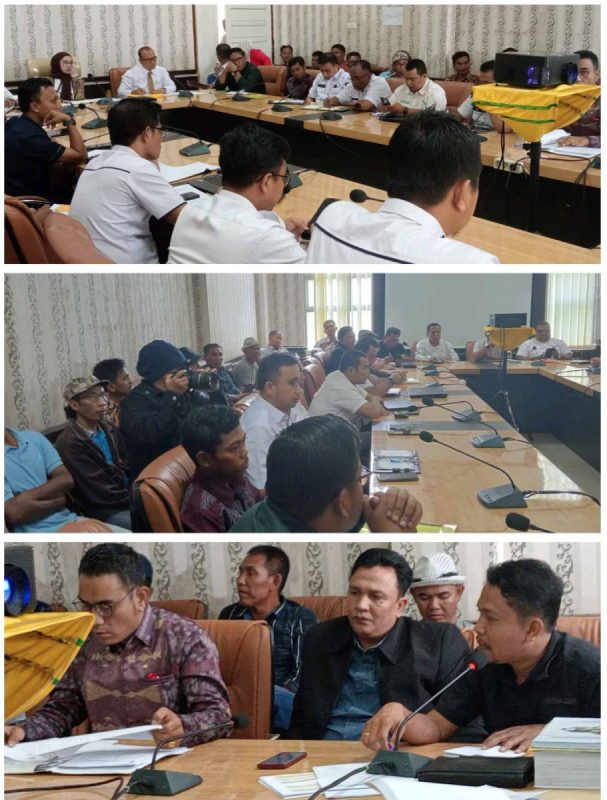 RDP Komisi B DPRD Rohil : Perusahaan PKS.EMJ Siap Proses Lengkapi Perizinan dan Tampung Tuntutan Warga 
