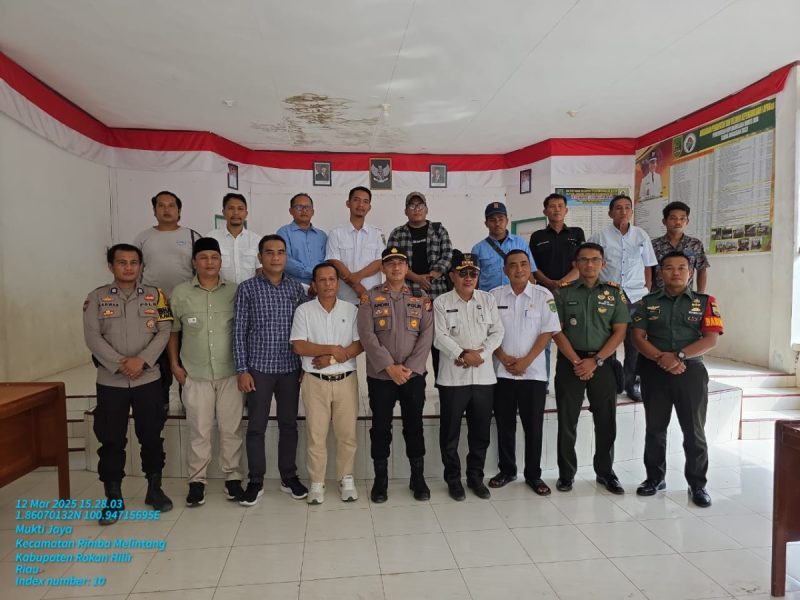 Masyarakat Mukti Jaya dan PT.EMJ Tanda Tangani Kesepakatan Bersama
