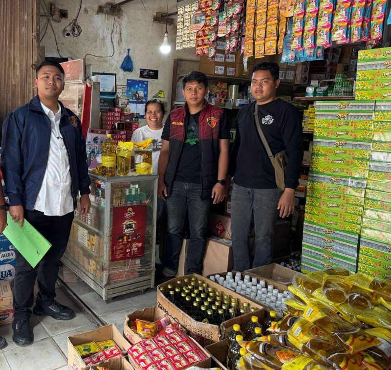 Tim Tipidter Polres Rohil Lakukan Pengecekan Volume Isi Kemasan Minyak Goreng Merk Minyakita
