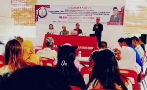 Ketua DPRD Nisel Sosialisasikan Perda No. 2 Tahun 2024