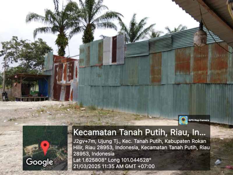 Ditemukan Gudang Diduga Usaha Ilegal. Tidak Jauh Dari Jembatan Titi Kembar Ujung Tanjung