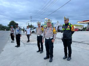 Pemantauan Arus Balik H + 4 lebaran Idul Fitri 1446 H di Jl. Tol Pekbang & Jl. Arteri Lintas Riau – Sumbar 