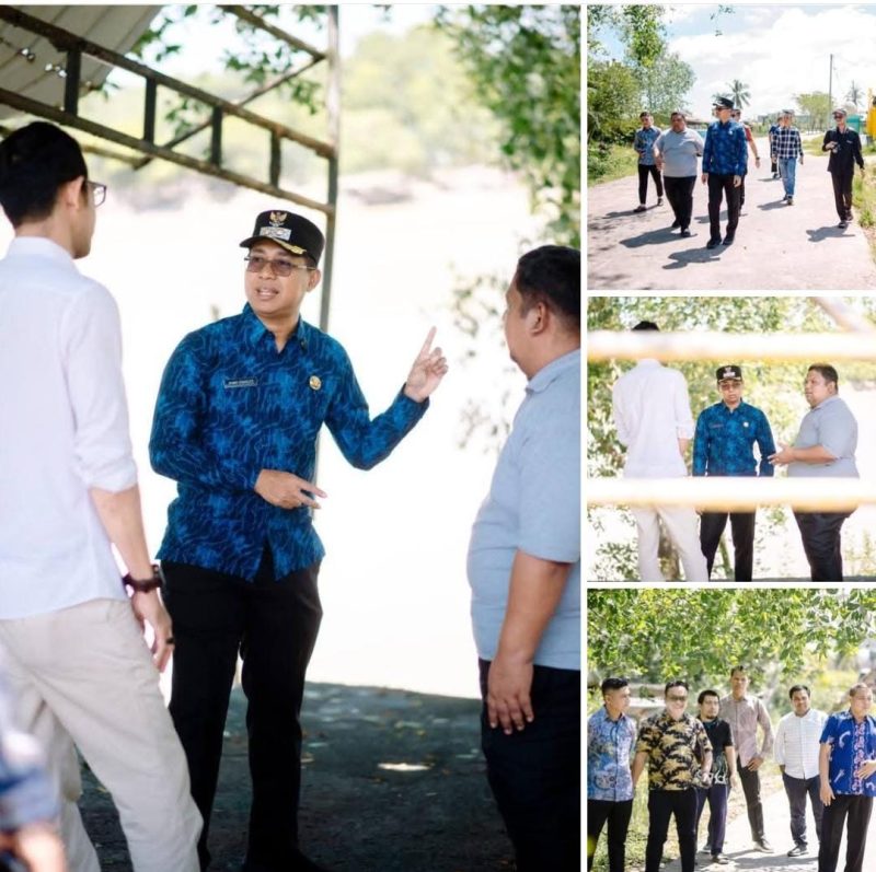 Wakil Bupati Rokan Hilir Tinjau Pelabuhan Nelayan di Kecamatan Bangko
