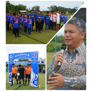 Wakil Bupati Taput Buka Kompetisi Sepakbola Piala Soeratin