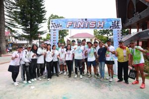 Bupati Taput Hadiri Puncak Sepekan Art Festival Season 5 Colour Run 2025