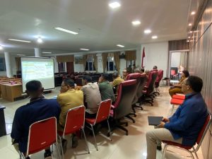 Bupati Taput ikuti Rakornas Pengendalian Inflasi Nasional Daerah Secara Virtual