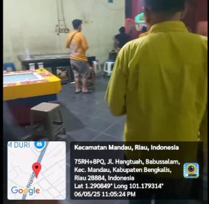 Lapor Pak Kapolda, Perjudian gelper Di Duri Kecamatan Mandau Kabupaten Bengkalis Riau, Semakin Eksis.