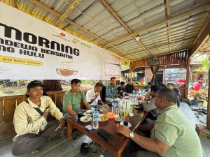 Coffee Morning PT. EMP Energi Gandewa Bersama Insan Media Tapung Hulu 