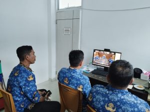 Tim Humas Lapas Narkotika Rumbai Ikuti Zoom Penguatan Bersama Direktorat Jenderal Pemasyarakatan