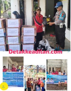 Penyerahan Bantuan Korban Bencana Alam Angin Puting Beliung