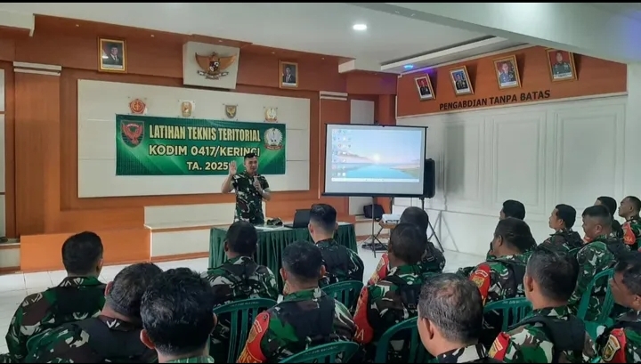 Latnister Kodim 0417/Kerinci. Detak Jantung Pertahanan di Tanah Sakti