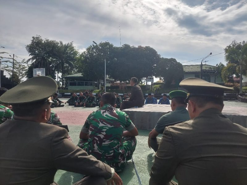 Arahan Dandim 0313/KPR Usai Upacara Hari Lahir Pancasila