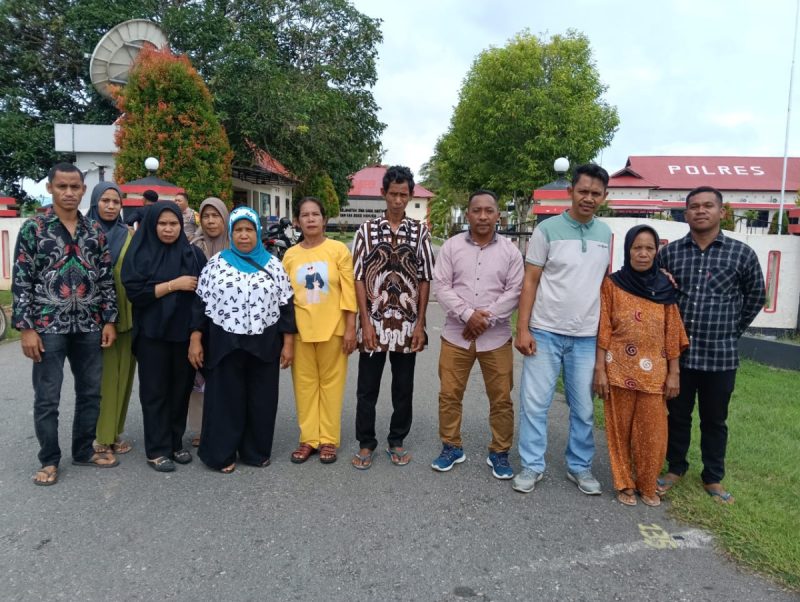 Kuasa Hukum dan Keluarga Korban Datangi Polres Buru Guna Lakukan Klarifikasi 