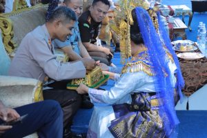 Kapolres Kampar Hadiri Peninjauan Dapur MBG oleh Tenaga Ahli Deputi KSP RI dan MOU BUMDES di Siberuang