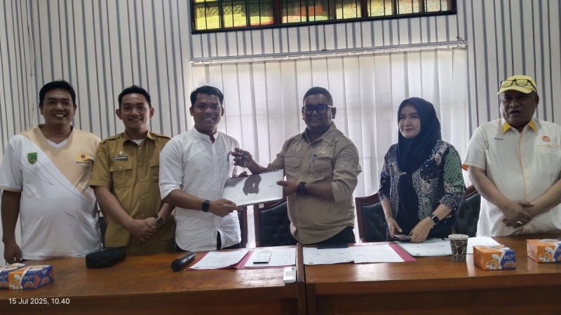 Ketua KONI Rohil Sertijab, Riwansyah: Kita Fokus Benahi Tata Kelola dan Persiapan Porprov 2026