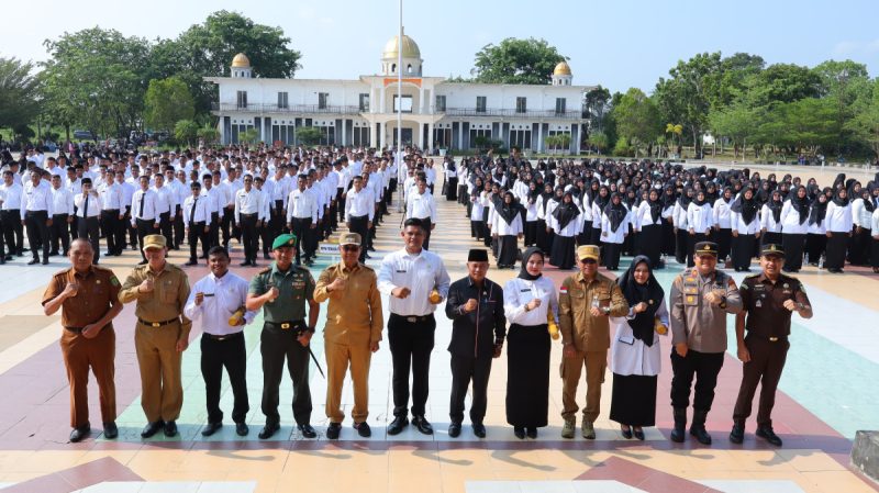 Wabup Rohil Lantik 1156 PPPK Rokan Hilir, Pesan Wabup: Jangan Sampai Terlilit Hutang Demi Gaya