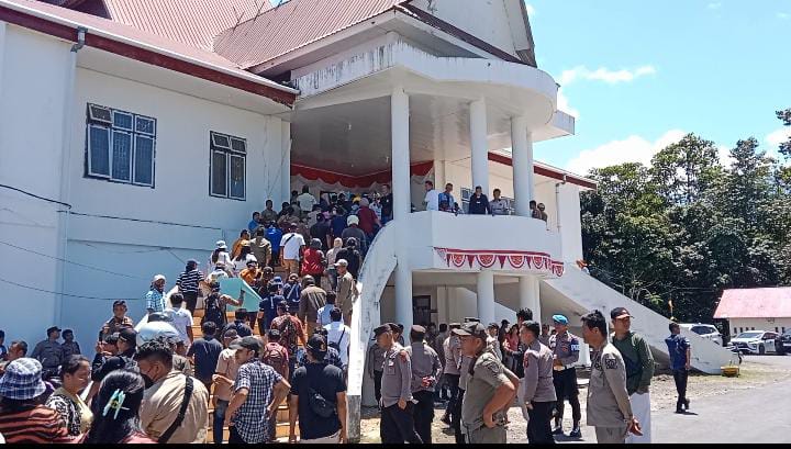 Tenaga Honorer Nias Selatan Gelar Aksi, Meminta Pemda Mengangkat Mereka jadi P3K Paruh Waktu