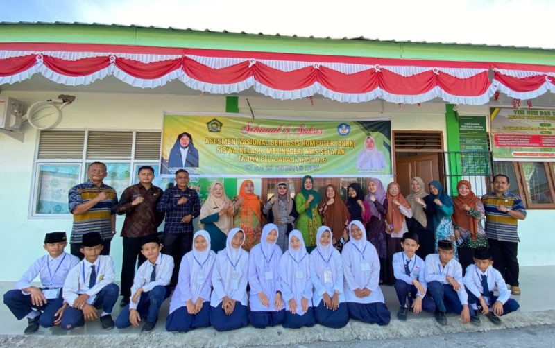 Siswa MTsN Nisel Mengikuti ANBK, Marnidar Tanjung, S.Pd.I : Langkah Menuju Masa Depan Gemilang