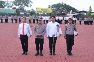 Polres Rokan Hilir Gelar Program Unik: Pemberian Bibit Pohon Bagi Personel yang Berulang Tahun