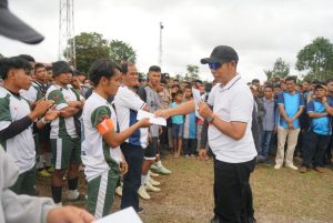 Final Pangaribuan Cup 2025, Bupati Taput Hadiri Dukung Pembinaan Atlet Muda Daerah