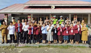 Wakapolres Nisel Hadir Menjadi Pembina Upacara, SMA Negeri 1 Teluk Dalam Sambut Baik