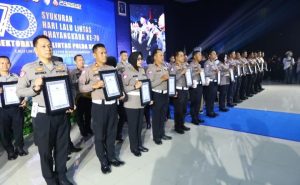 Sat Lantas Polres Maros Raih Terbaik Ketiga Penghargaan Penerimaan PNBP Tertinggi Di Jajaran Polda Sulsel