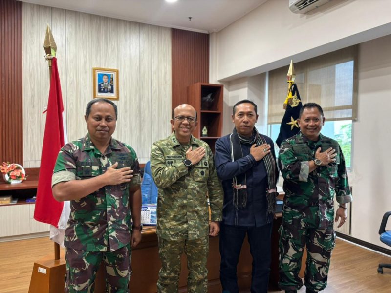 Pemkab Taput  Audiensi dengan Aspotdirga Kasau Matangkan Persiapan Semarak Dirgantara Nasional 2025
