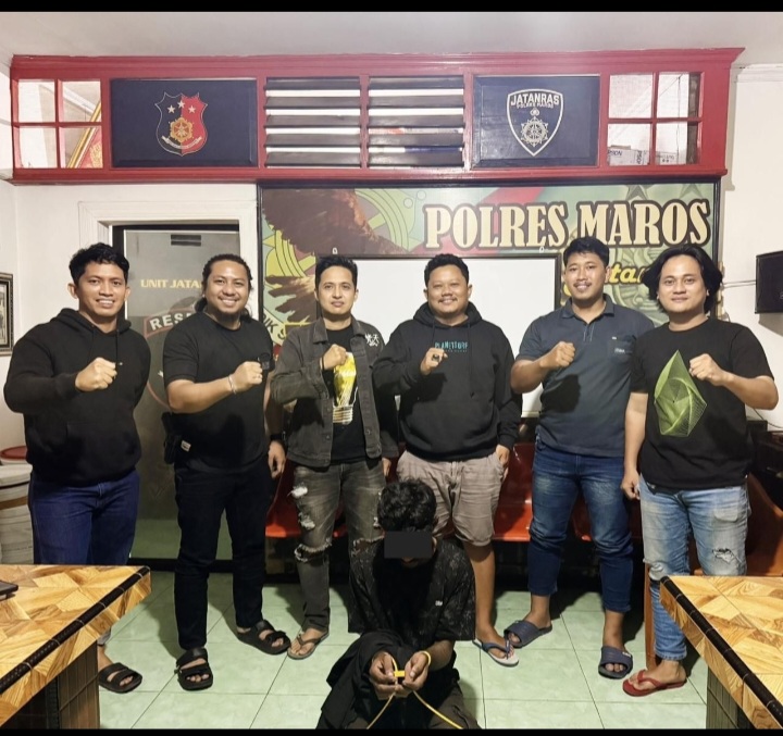 Jatanras Polres Maros Berhasil Bekuk Pelaku Penusukan di Marusu yang Lukai Korban hingga Kehilangan Penglihatan